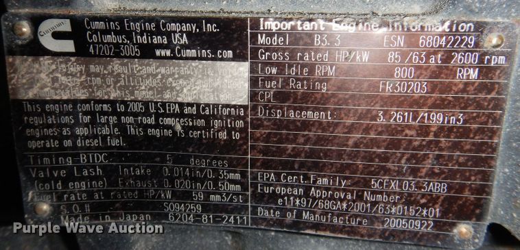 image for item JK9429 2005 Dimas RS8500D  concrete saw