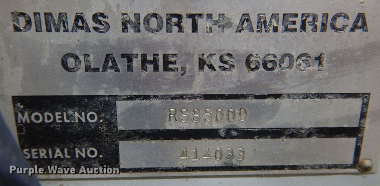 image for item JK9429 2005 Dimas RS8500D  concrete saw