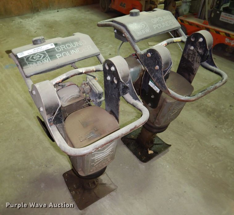 image for item JK9453 (2) MBW R422 plate compactors