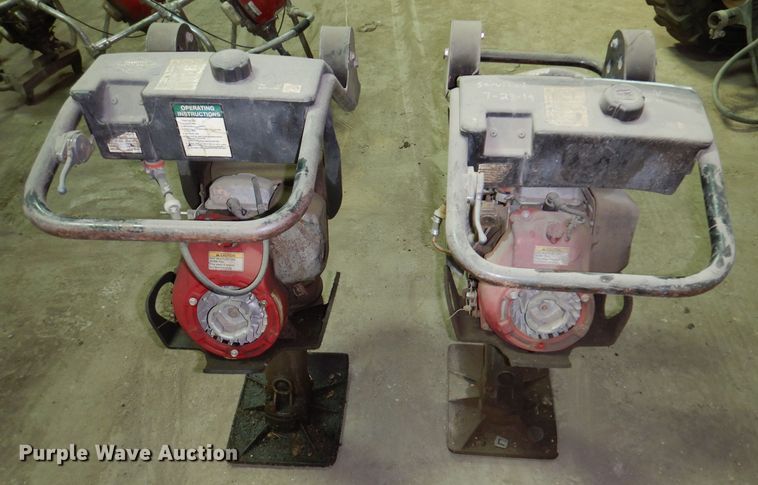 image for item JK9453 (2) MBW R422 plate compactors