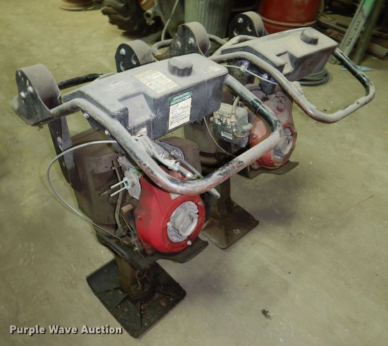 image for item JK9453 (2) MBW R422 plate compactors