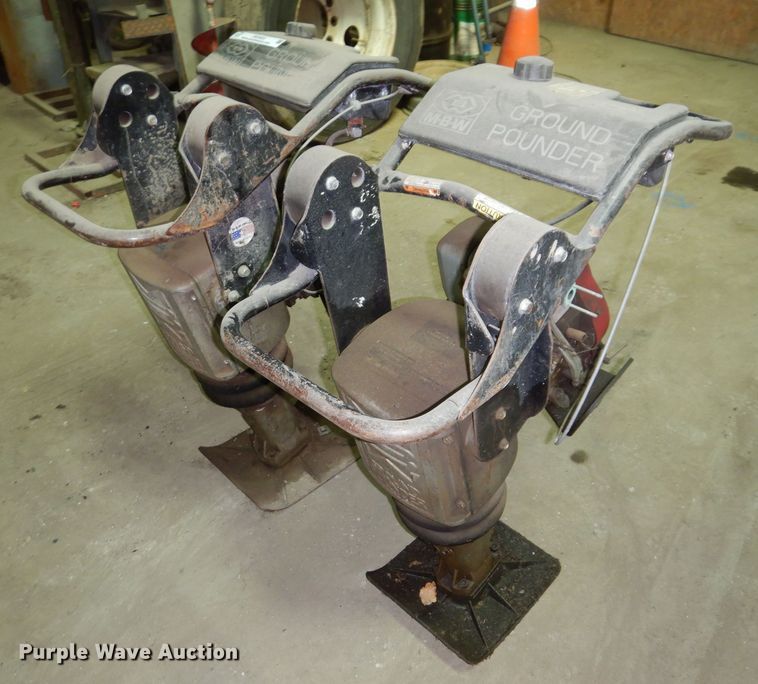 image for item JK9453 (2) MBW R422 plate compactors