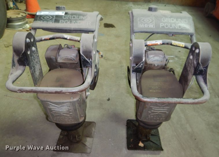 image for item JK9453 (2) MBW R422 plate compactors