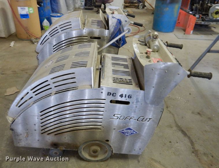 image for item JK9458 (2) Husqvarna Soff Cut 2500 concrete saws