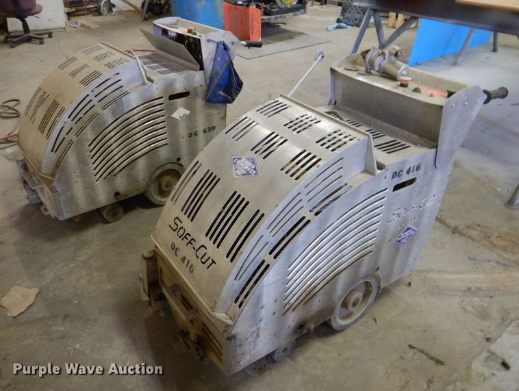 image for item JK9458 (2) Husqvarna Soff Cut 2500 concrete saws