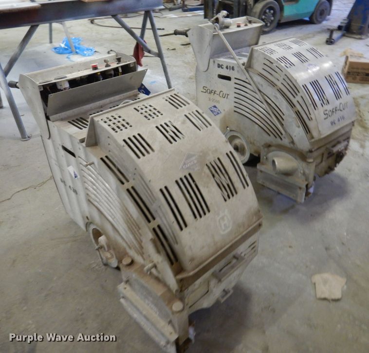 image for item JK9458 (2) Husqvarna Soff Cut 2500 concrete saws