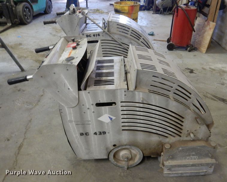 image for item JK9458 (2) Husqvarna Soff Cut 2500 concrete saws