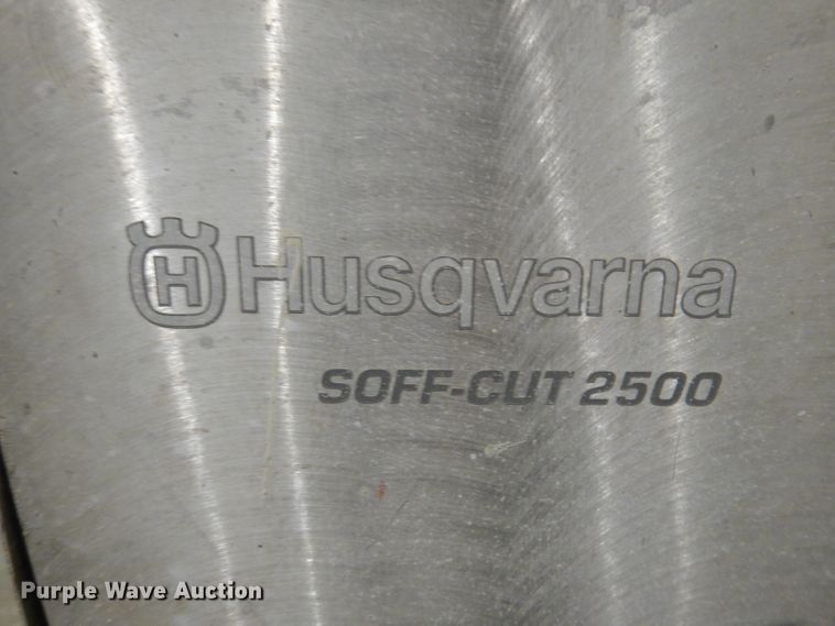 image for item JK9458 (2) Husqvarna Soff Cut 2500 concrete saws