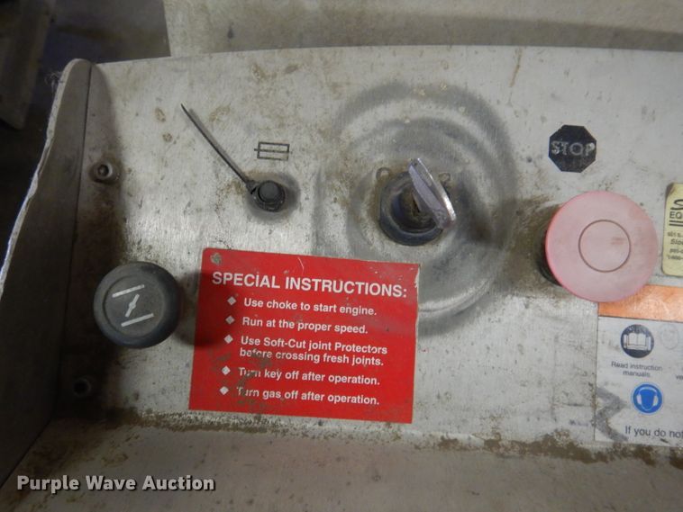 image for item JK9458 (2) Husqvarna Soff Cut 2500 concrete saws