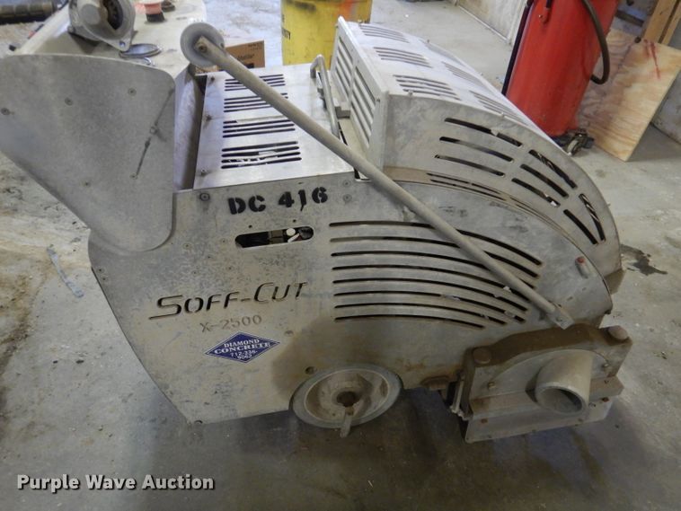 image for item JK9458 (2) Husqvarna Soff Cut 2500 concrete saws