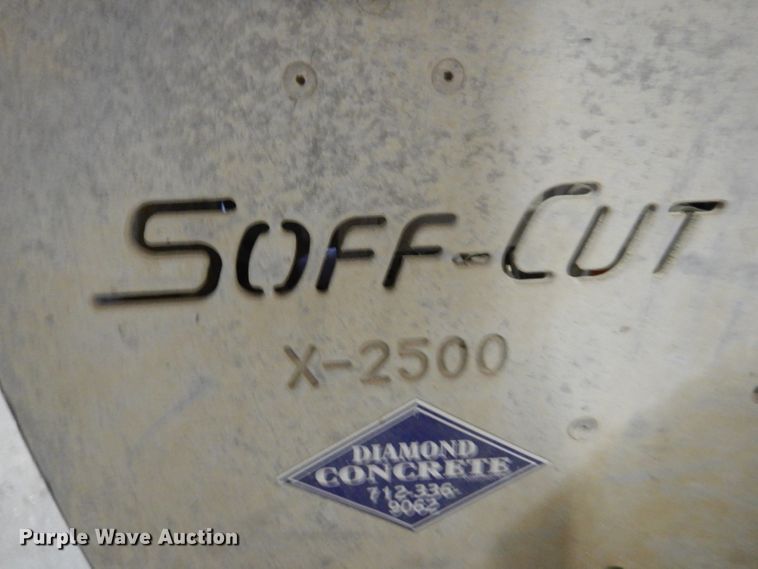 image for item JK9458 (2) Husqvarna Soff Cut 2500 concrete saws