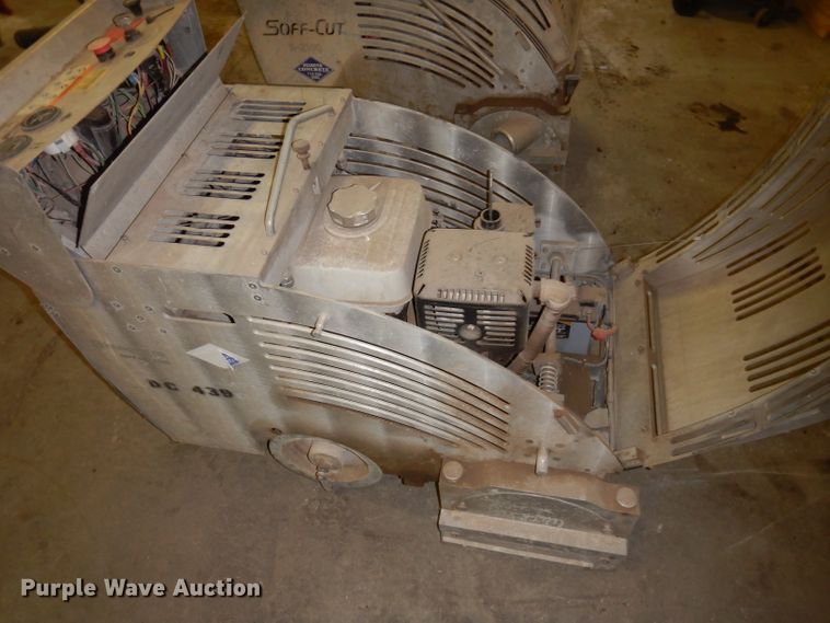 image for item JK9458 (2) Husqvarna Soff Cut 2500 concrete saws