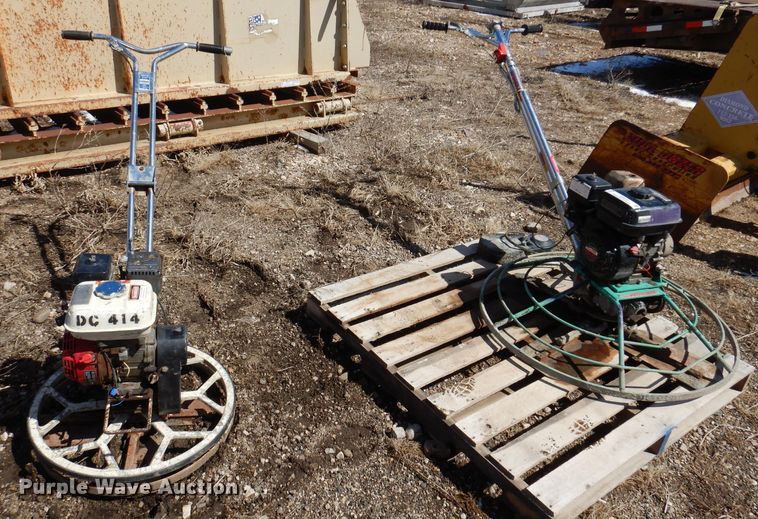 image for item JK9479 (2) power trowels