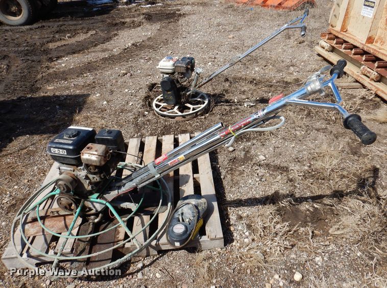 image for item JK9479 (2) power trowels