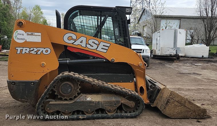 image for item JM9134 2018 Case TR270  tracked skid steer loader
