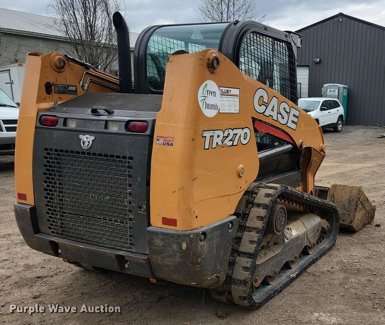 image for item JM9134 2018 Case TR270  tracked skid steer loader