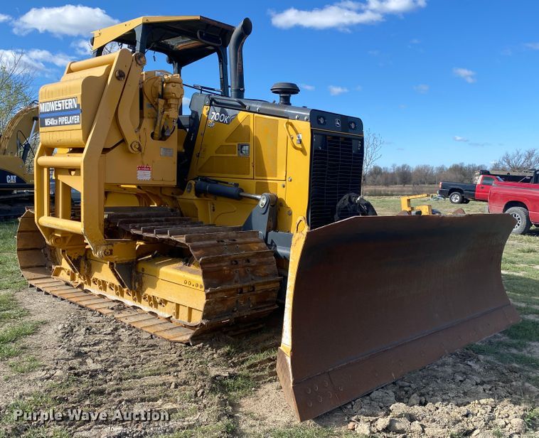 image for item JN9265 2013 John Deere 700K  pipelayer