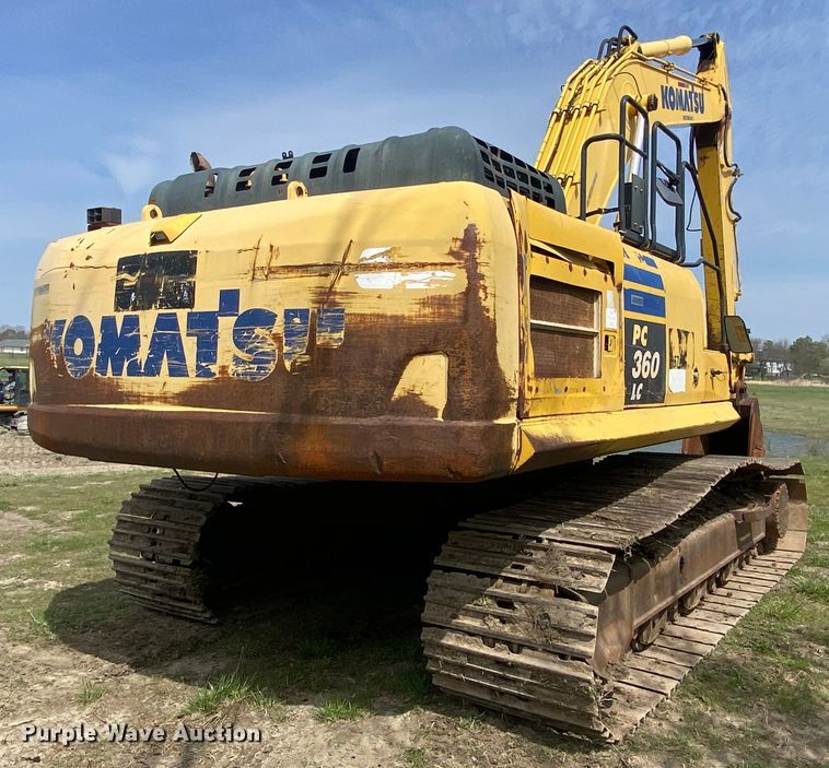 image for item JN9290 2012 Komatsu PC360LC-10  excavator