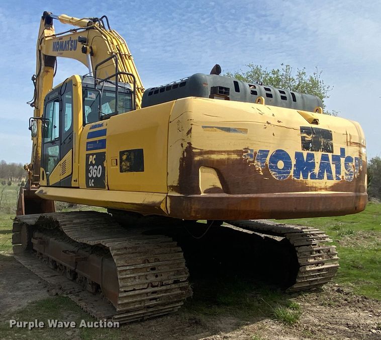 image for item JN9290 2012 Komatsu PC360LC-10  excavator