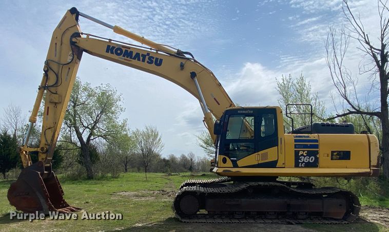 image for item JN9290 2012 Komatsu PC360LC-10  excavator