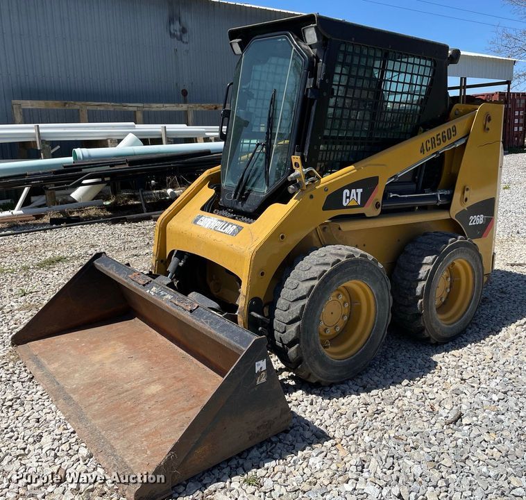 image for item JR9836 2014 Caterpillar 226B3  skid steer loader