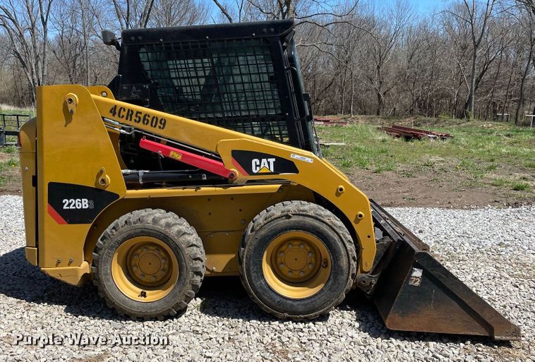 image for item JR9836 2014 Caterpillar 226B3  skid steer loader