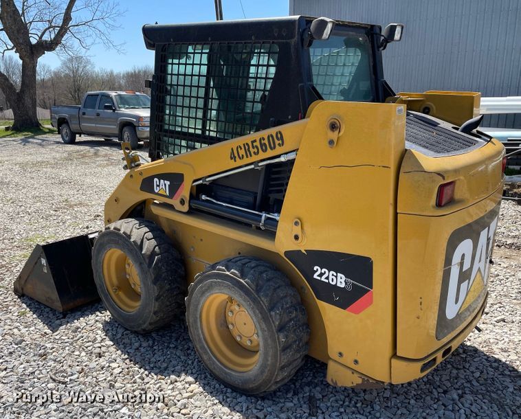 image for item JR9836 2014 Caterpillar 226B3  skid steer loader