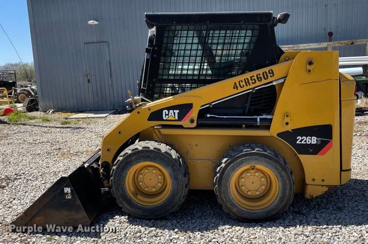 image for item JR9836 2014 Caterpillar 226B3  skid steer loader