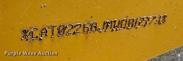 image for item JR9836 2014 Caterpillar 226B3  skid steer loader