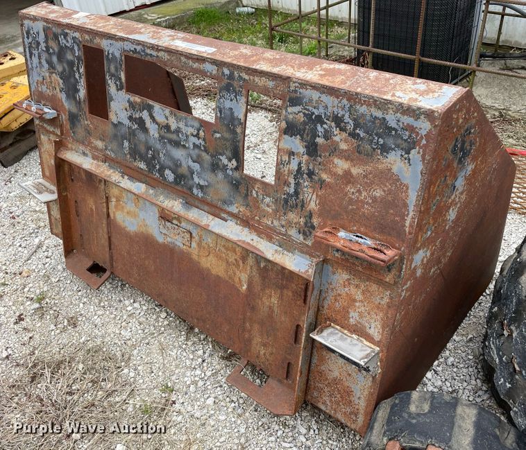 image for item JR9838 60"W skid steer bucket