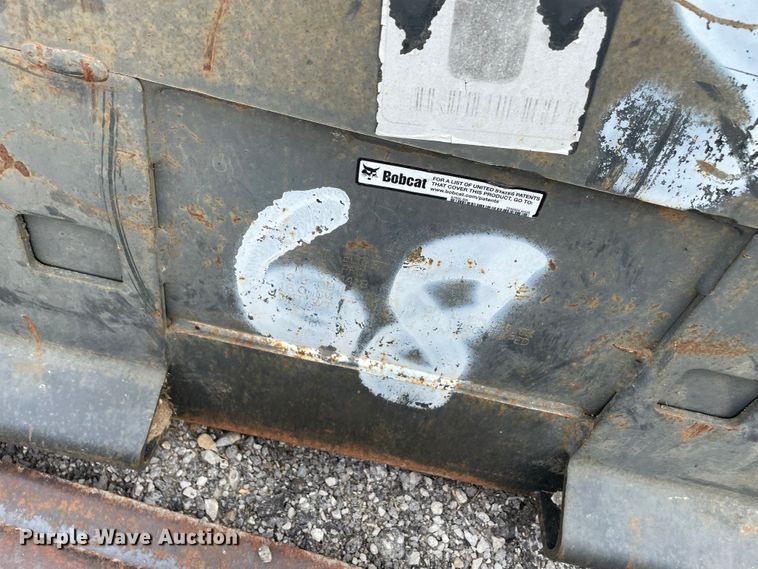 image for item JR9844 Bobcat  68"W skid steer bucket