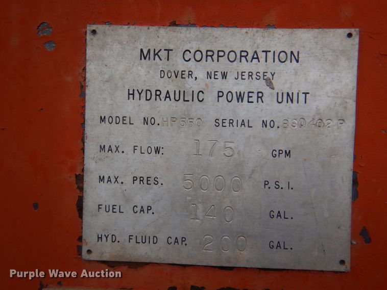 image for item JS9610 1983 MKT V30 vibratory hammer