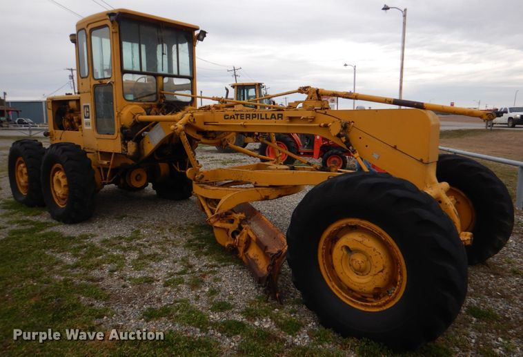 image for item JS9659 1967 Caterpillar 120  rigid frame motor grader