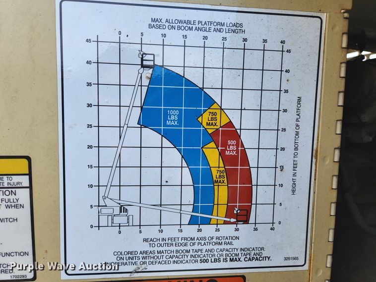 image for item KE9741 1998 JLG 40H  boom lift