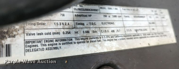 image for item KE9780 2017 Kenworth T370  flatbed truck