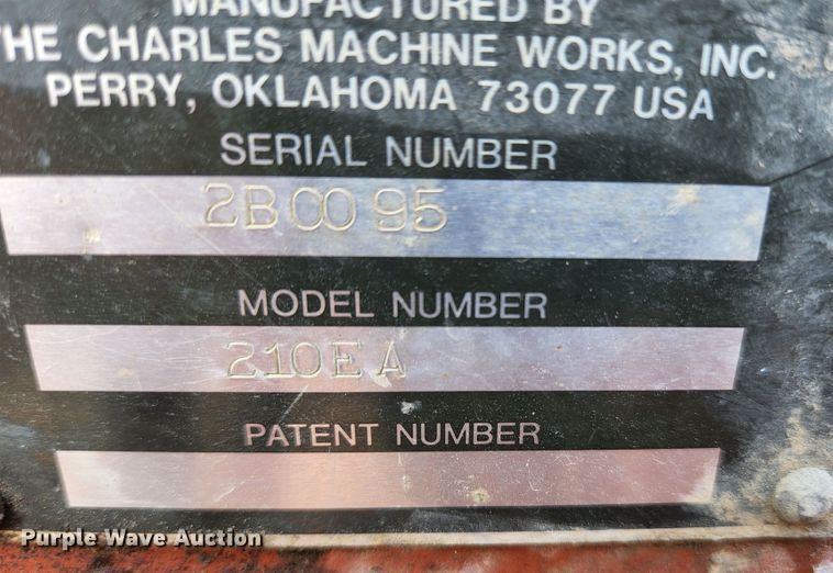 image for item KE9790 Ditch Witch 210 Earth Auger