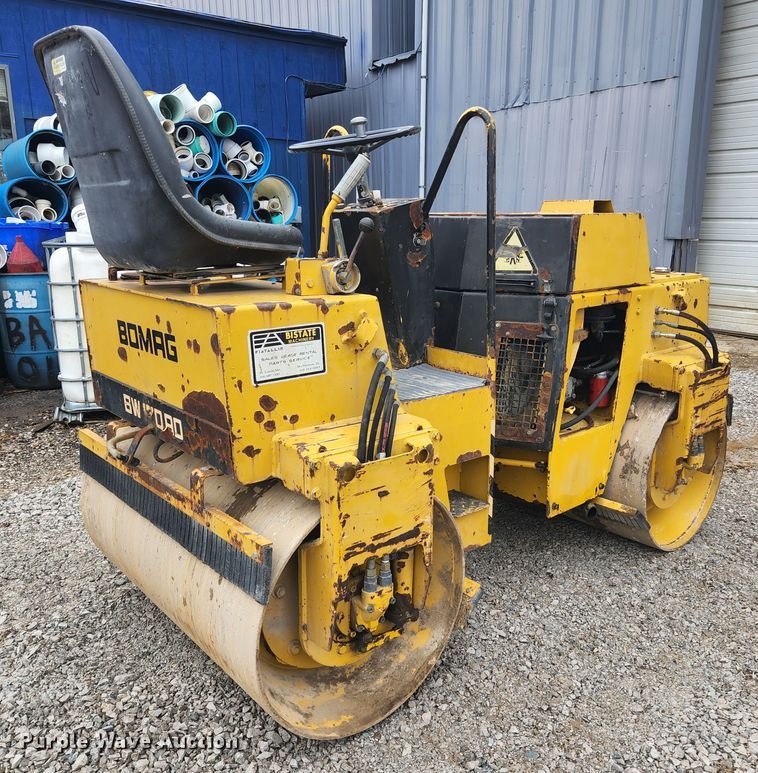 image for item KE9843 Bomag BW120AD  double drum vibratory roller