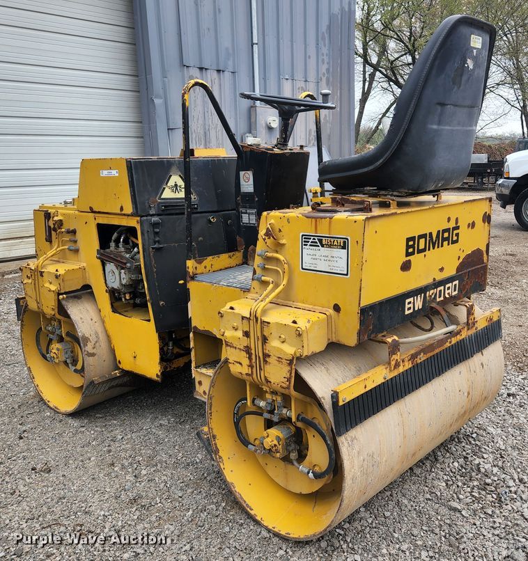 image for item KE9843 Bomag BW120AD  double drum vibratory roller