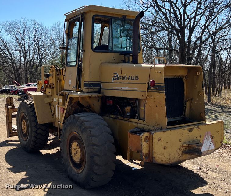 image for item KG9885 1982 Fiat-Allis FR12  wheel loader