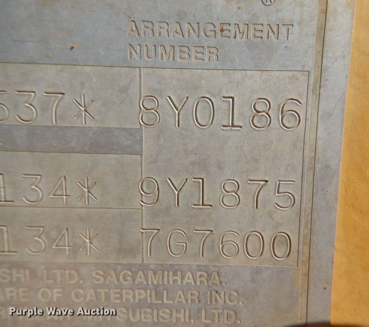 image for item KP9180 1989 Caterpillar D3C  dozer