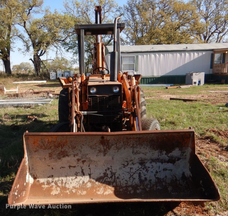 image for item KP9181 1975 Case 580B  backhoe