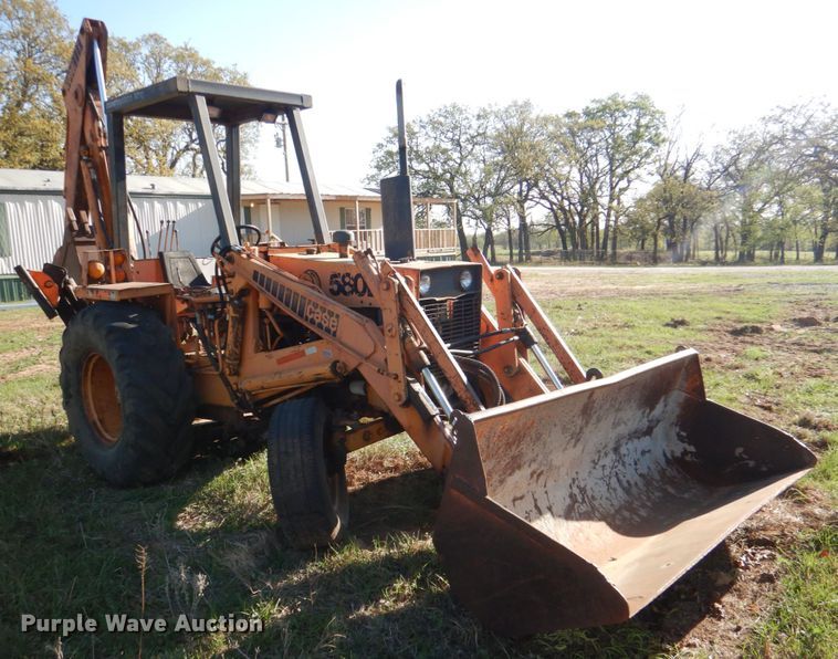image for item KP9181 1975 Case 580B  backhoe