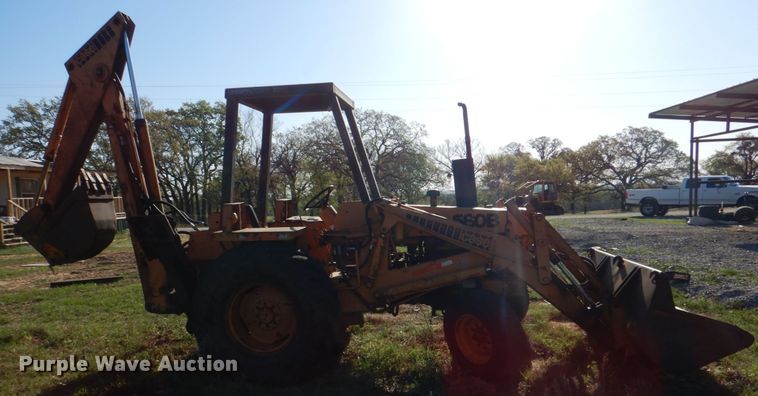 image for item KP9181 1975 Case 580B  backhoe