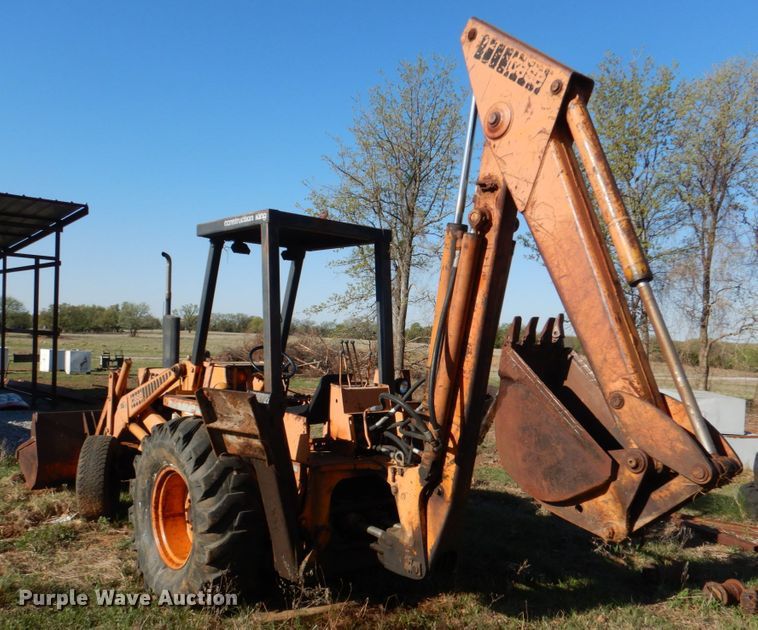 image for item KP9181 1975 Case 580B  backhoe