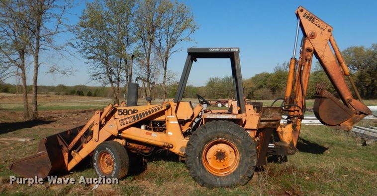 image for item KP9181 1975 Case 580B  backhoe