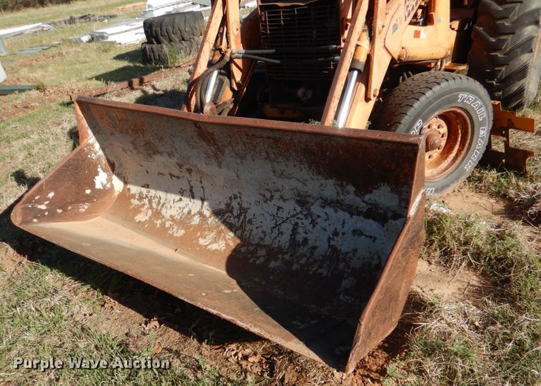 image for item KP9181 1975 Case 580B  backhoe