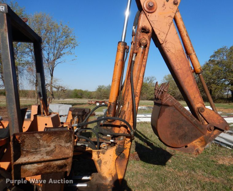 image for item KP9181 1975 Case 580B  backhoe