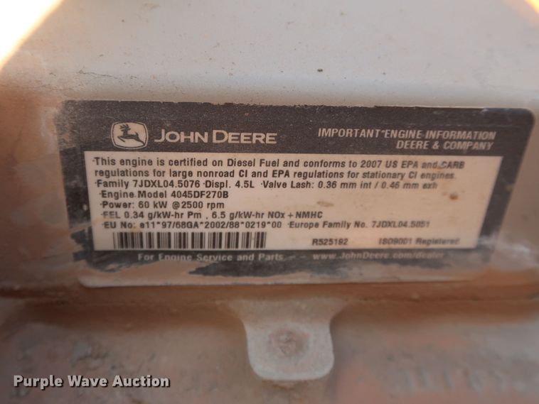 image for item KR9762 2007 Broce RJ350  broom