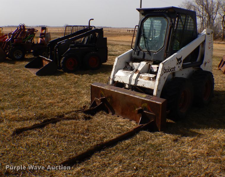 Bobcat 853 skid steer loader in Huron, SD Item KT9085 sold Purple Wave