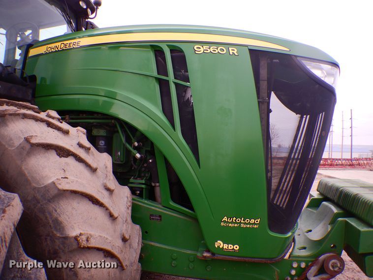 image for item KT9086 2012 John Deere 9560R  Scraper Special 4WD tractor